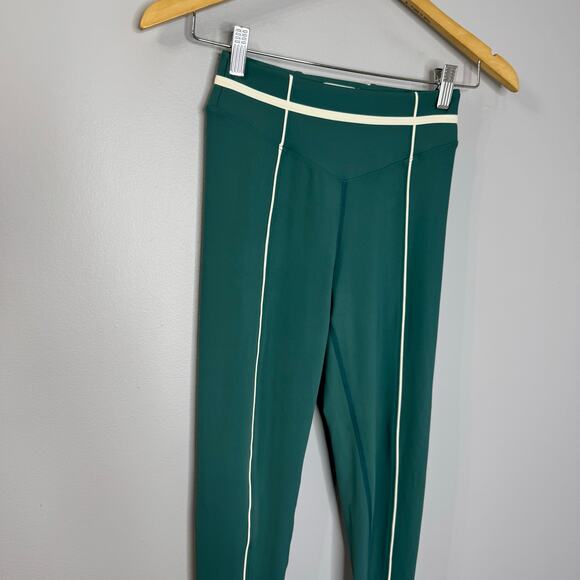 Yellow The Label Colby Contour Leggings Green High Rise Women's S - Picture 7 of 11